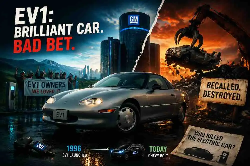 Betting Against the System: How GM Destroyed Its Own Electric Cars