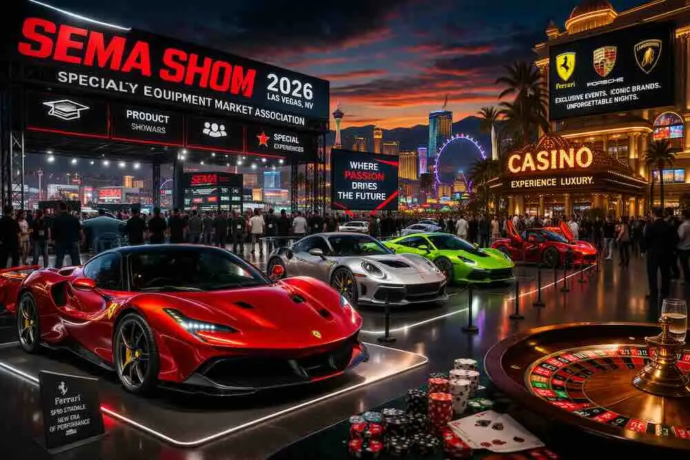 Sema Show: Supercars and Casinos in Modern Entertainment