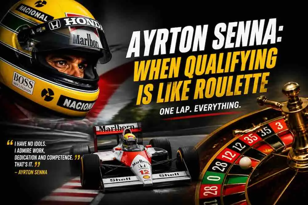 Ayrton Senna: The Thrill of Qualifying as a Game of Roulette