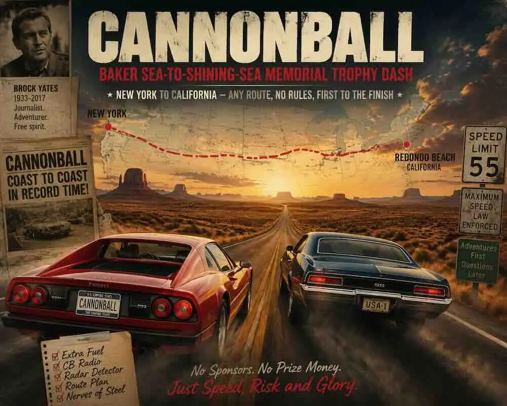 Cannonball Across America: The Run That Will Never Be Repeated