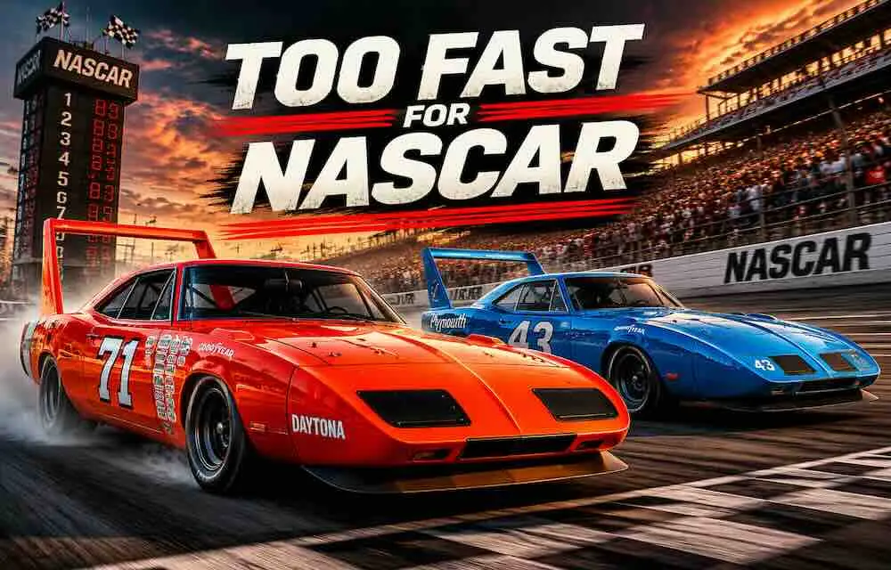Too Fast for NASCAR: Dodge Charger Daytona & Plymouth Superbird