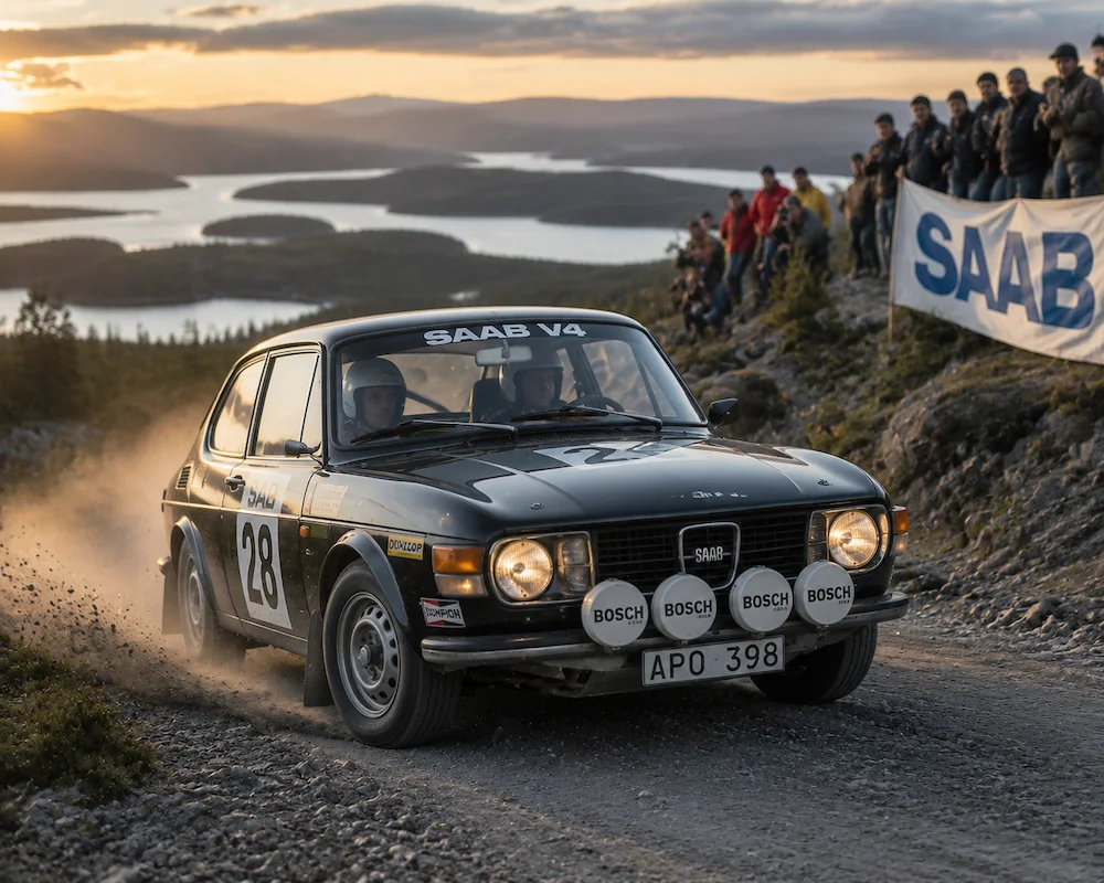Planes on Wheels: How Saab Shocked Rallying World